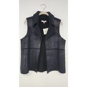 BBDakota Jack Fleece Lined Open Front Vest Med